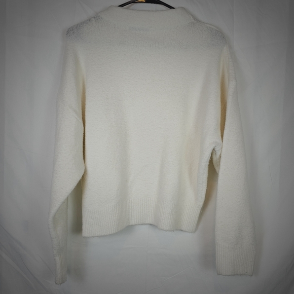 ZARA SOFT KNIT CROPPED SWEATER - Picture 5 of 7